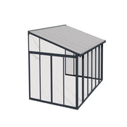 SanRemo vinterhage 3 x 4.25 m – grå