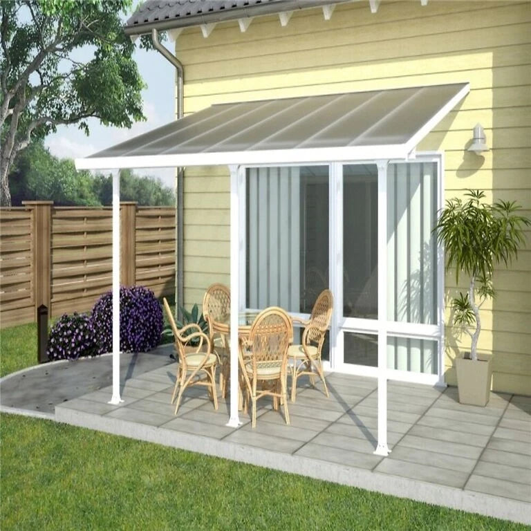 Feria uteplassoverbygg 12.5 m² – hvit