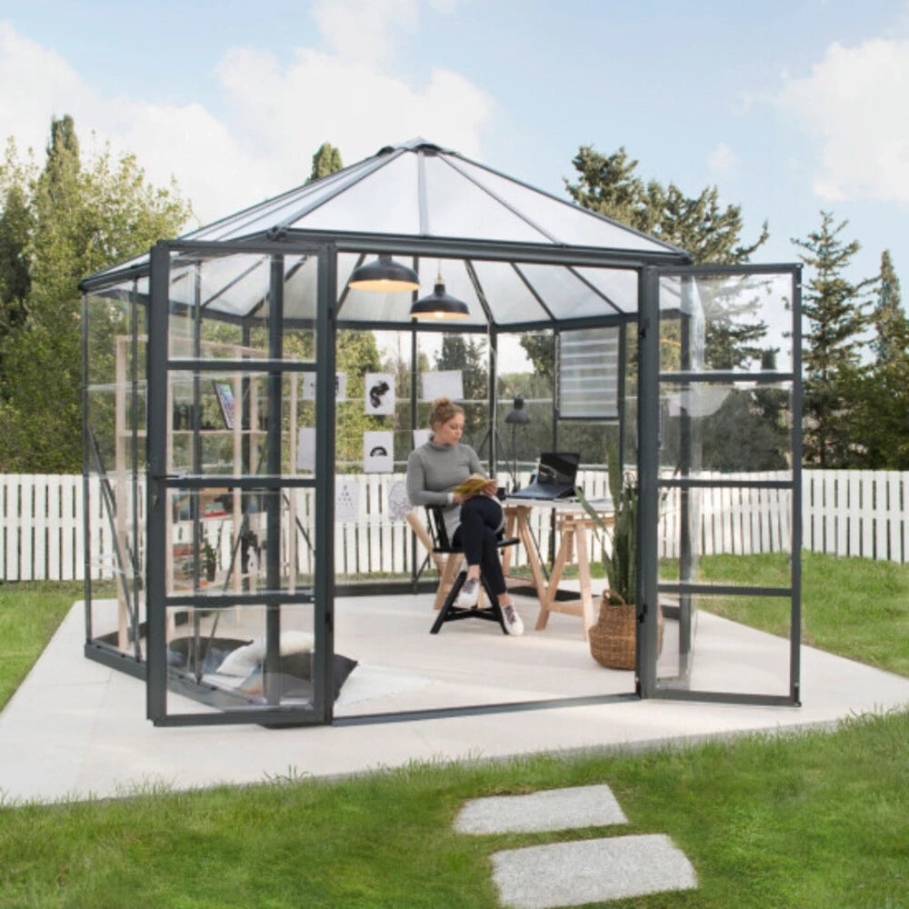 Drivhus Oasis, åttekantet, 8.6 m²