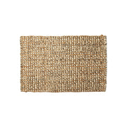 Jute and Wool Rug 45 x 75 cm - Natural