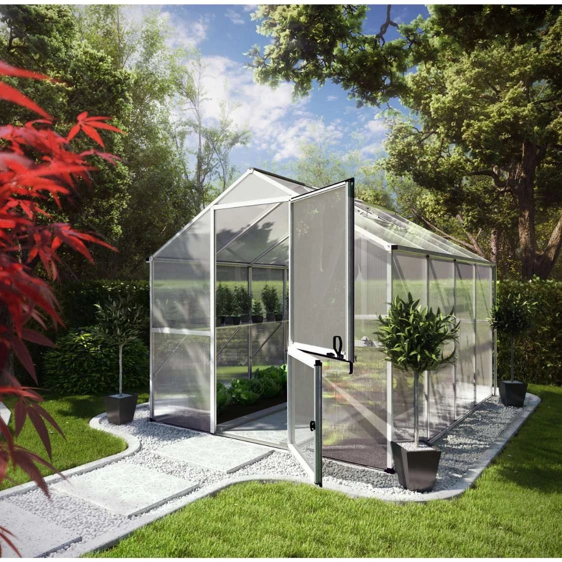 Callas IV Clear Greenhouse KGT – Large Greenhouse, Top Quality