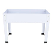 Raised Flower Bed S – hvitt metall