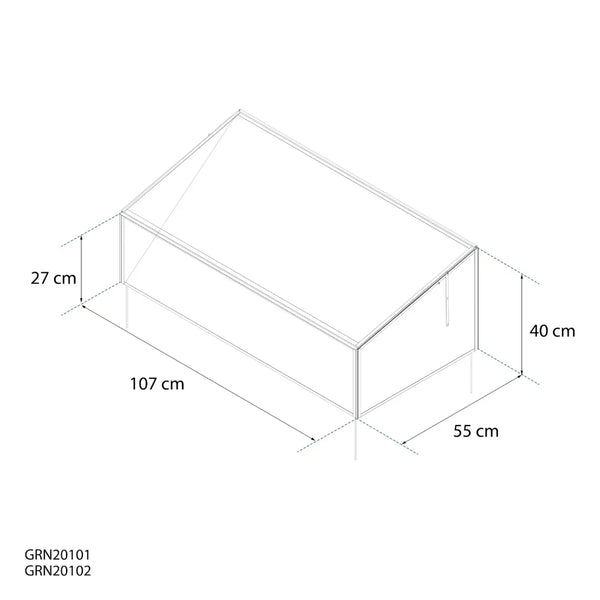 Cold Frame – One-sided 107 cm