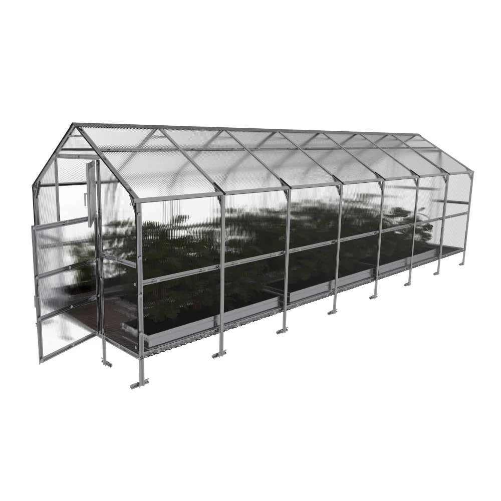 KLASIKA Bernard-drivhus 2,35 x 7 m (16,45 m2)