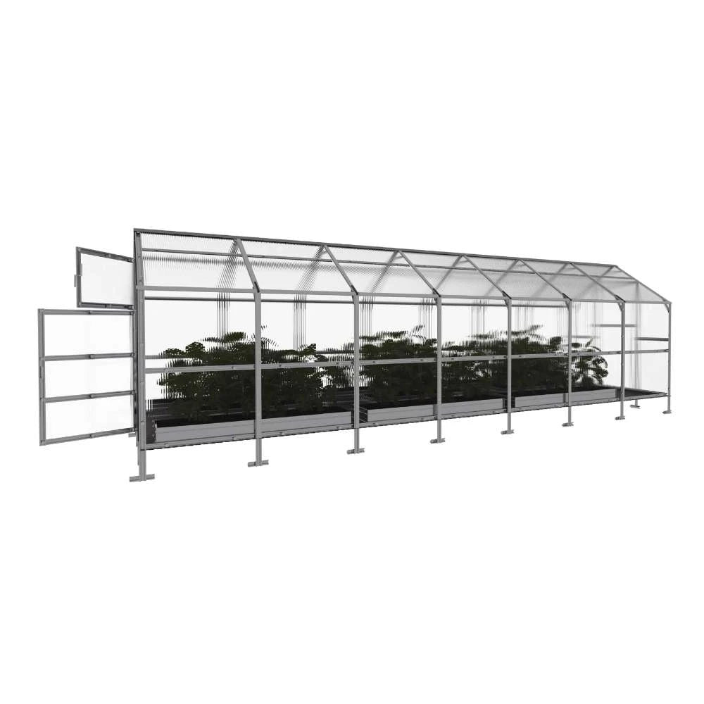 KLASIKA Bernard-drivhus 2,35 x 7 m (16,45 m2)