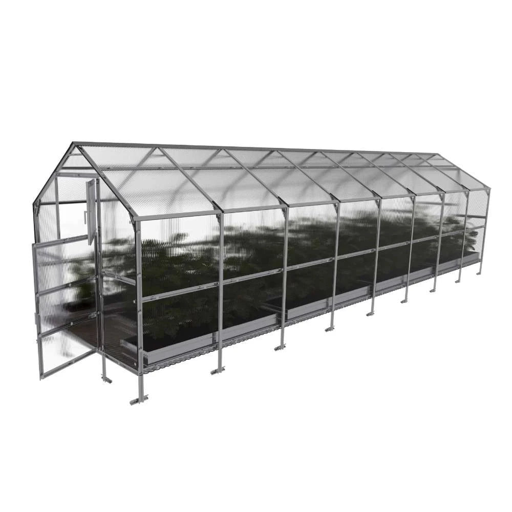 KLASIKA Bernard-drivhus 2,35 x 8 m (18,8 m2)