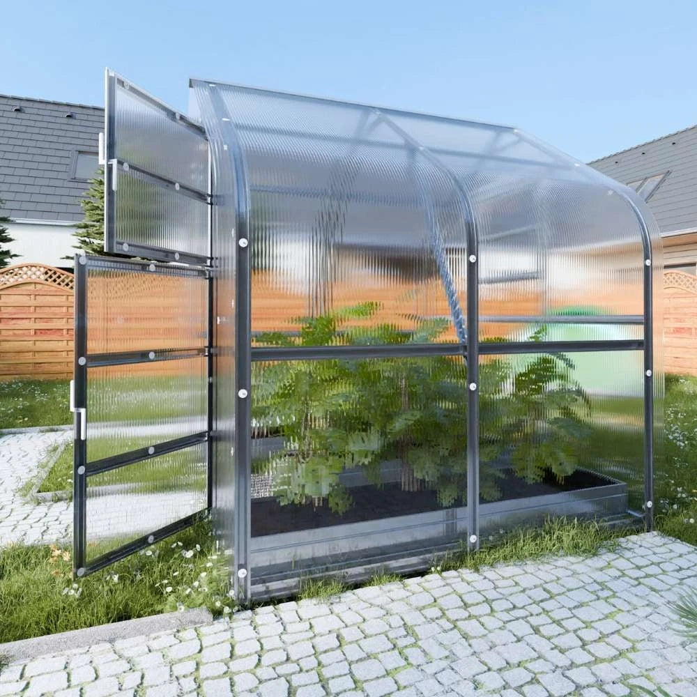 KLASIKA Drop-drivhus 2,5 x 2 m (5 m2)