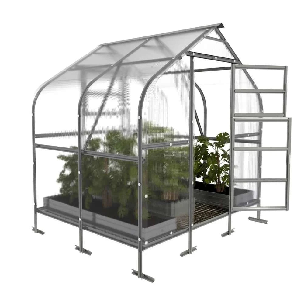 KLASIKA Drop-drivhus 2,5 x 2 m (5 m2)