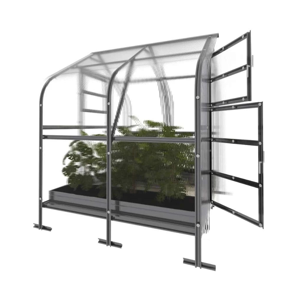 KLASIKA Drop-drivhus 2,5 x 2 m (5 m2)