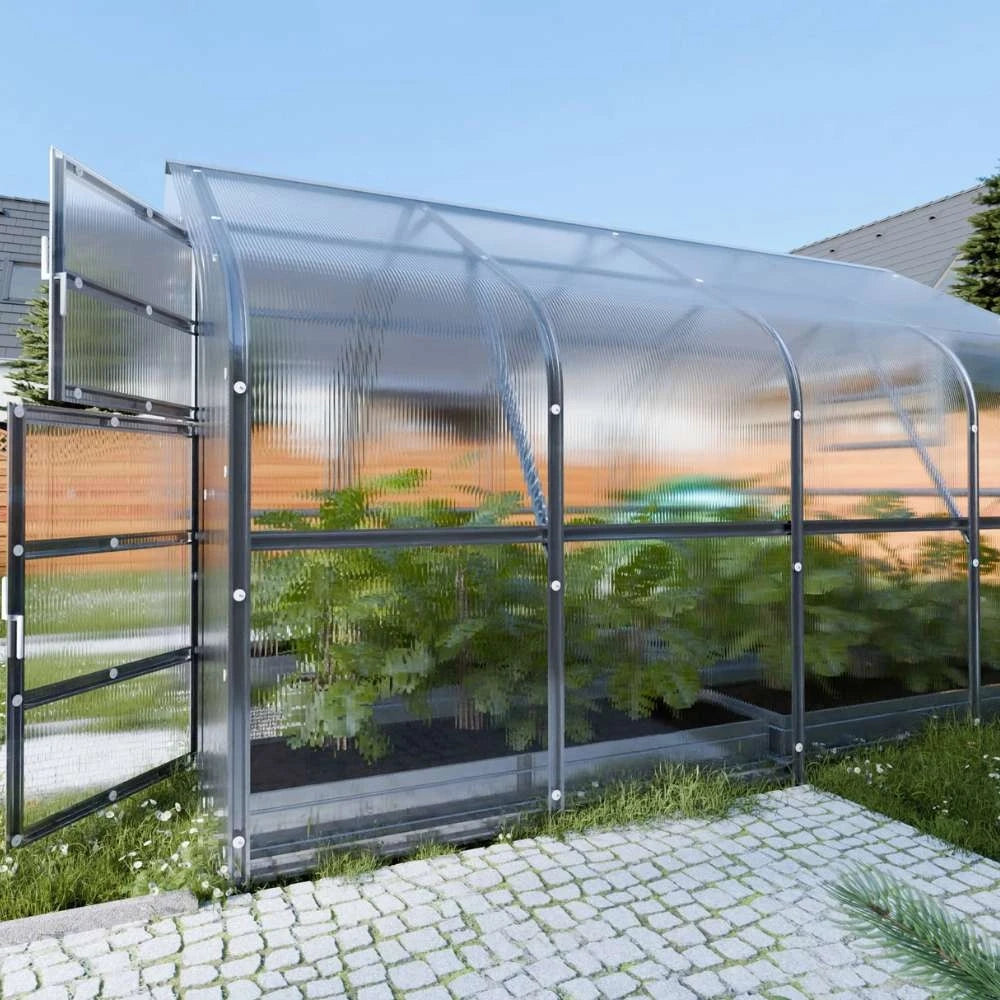KLASIKA Drop-drivhus 2,5 x 4 m (10 m2)