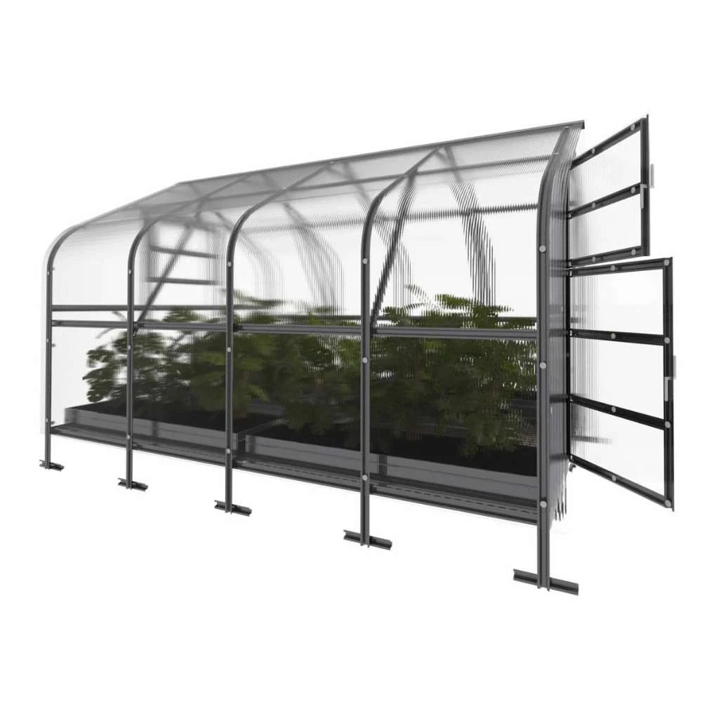 KLASIKA Drop-drivhus 2,5 x 4 m (10 m2)