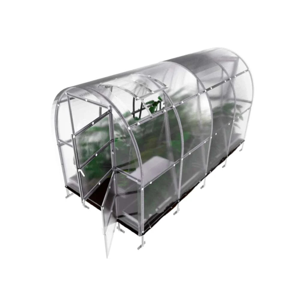 KLASIKA SLIM-drivhus 2 x 4 m (8 m2)