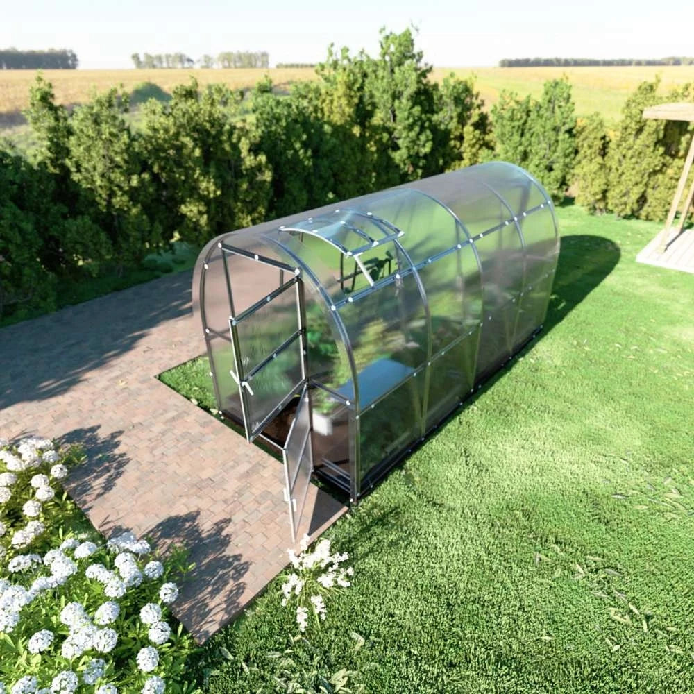 KLASIKA SLIM-drivhus 2 x 4 m (8 m2)