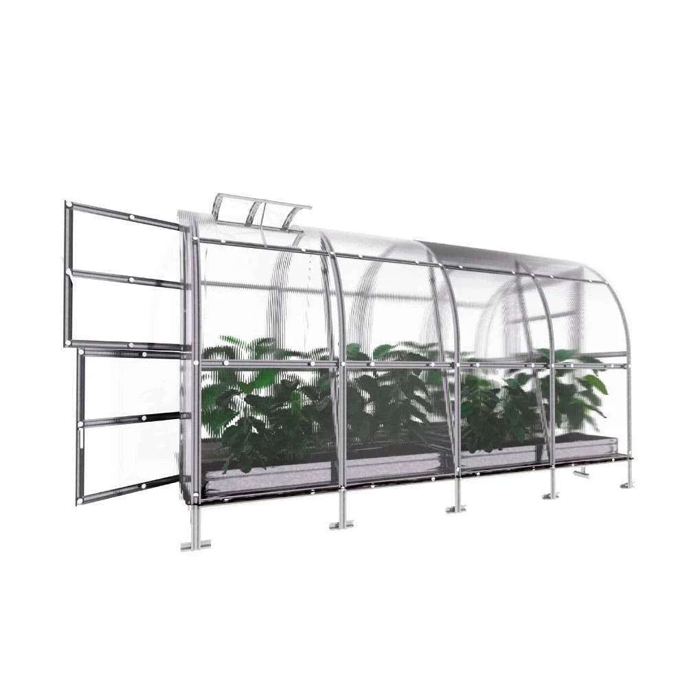 KLASIKA SLIM-drivhus 2 x 4 m (8 m2)