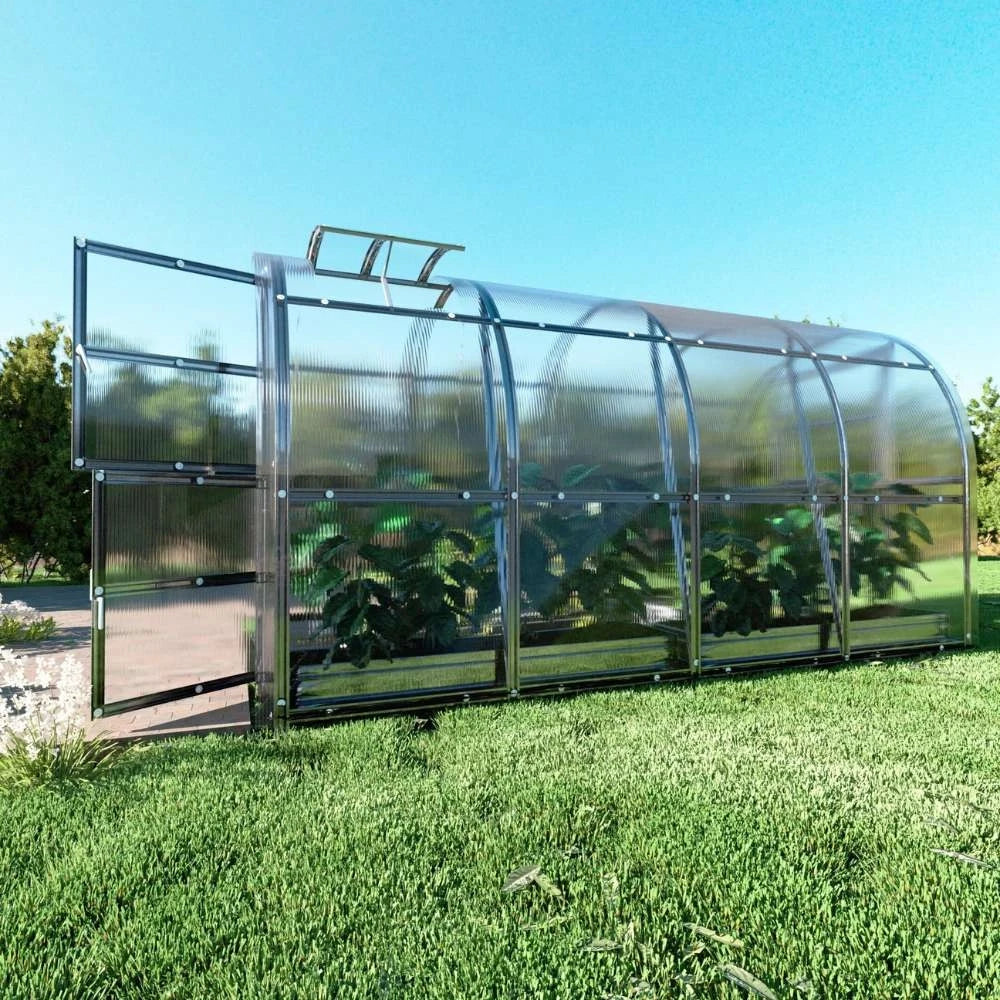KLASIKA SLIM-drivhus 2 x 4 m (8 m2)
