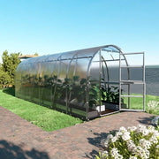 KLASIKA SLIM-drivhus 2 x 6 m (12 m2)