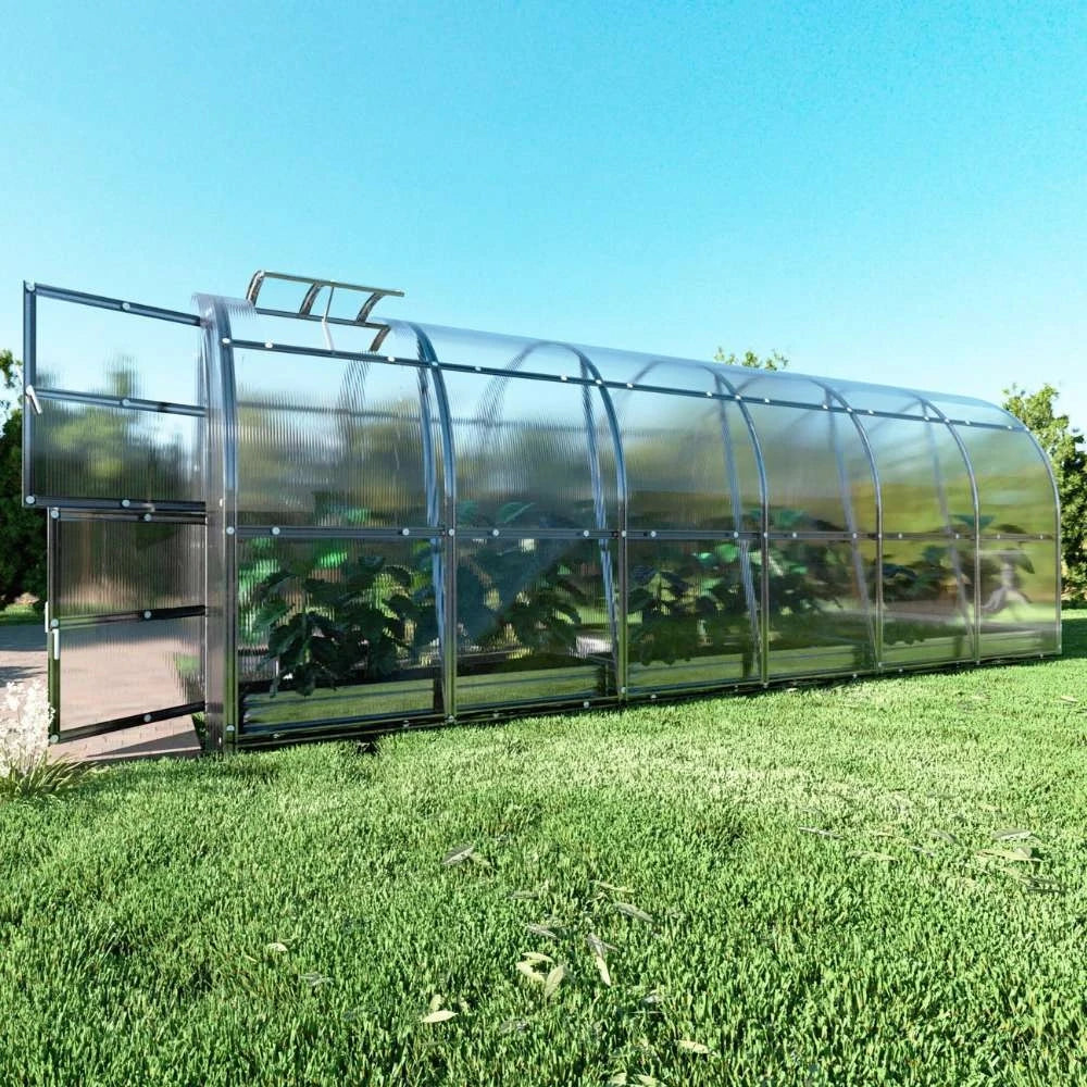 KLASIKA SLIM-drivhus 2 x 6 m (12 m2)