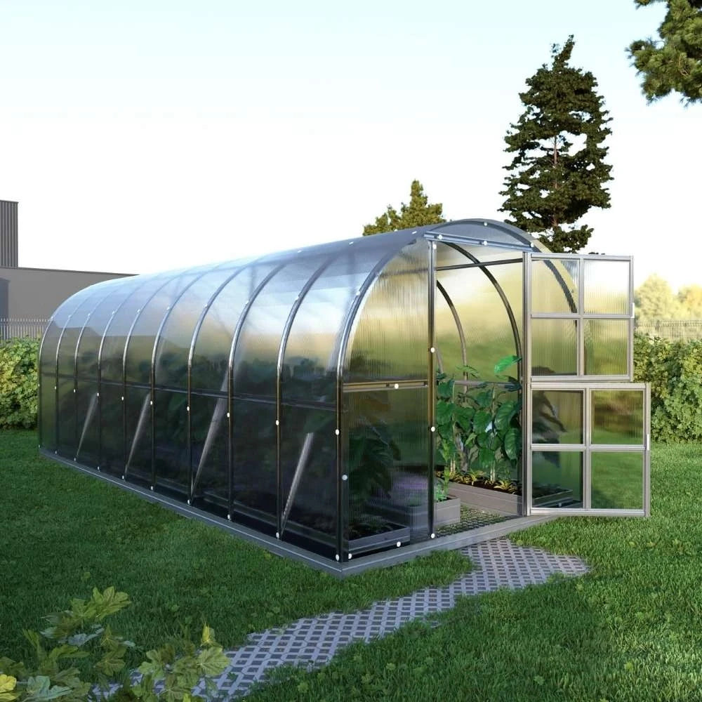 KLASIKA Arkinis-drivhus 3 x 6 m (18 m2)