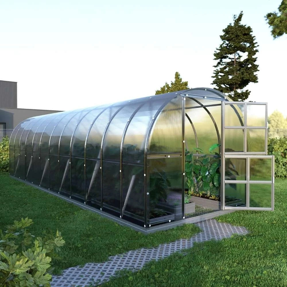 KLASIKA Arkinis-drivhus 3 x 8 m (24 m2)
