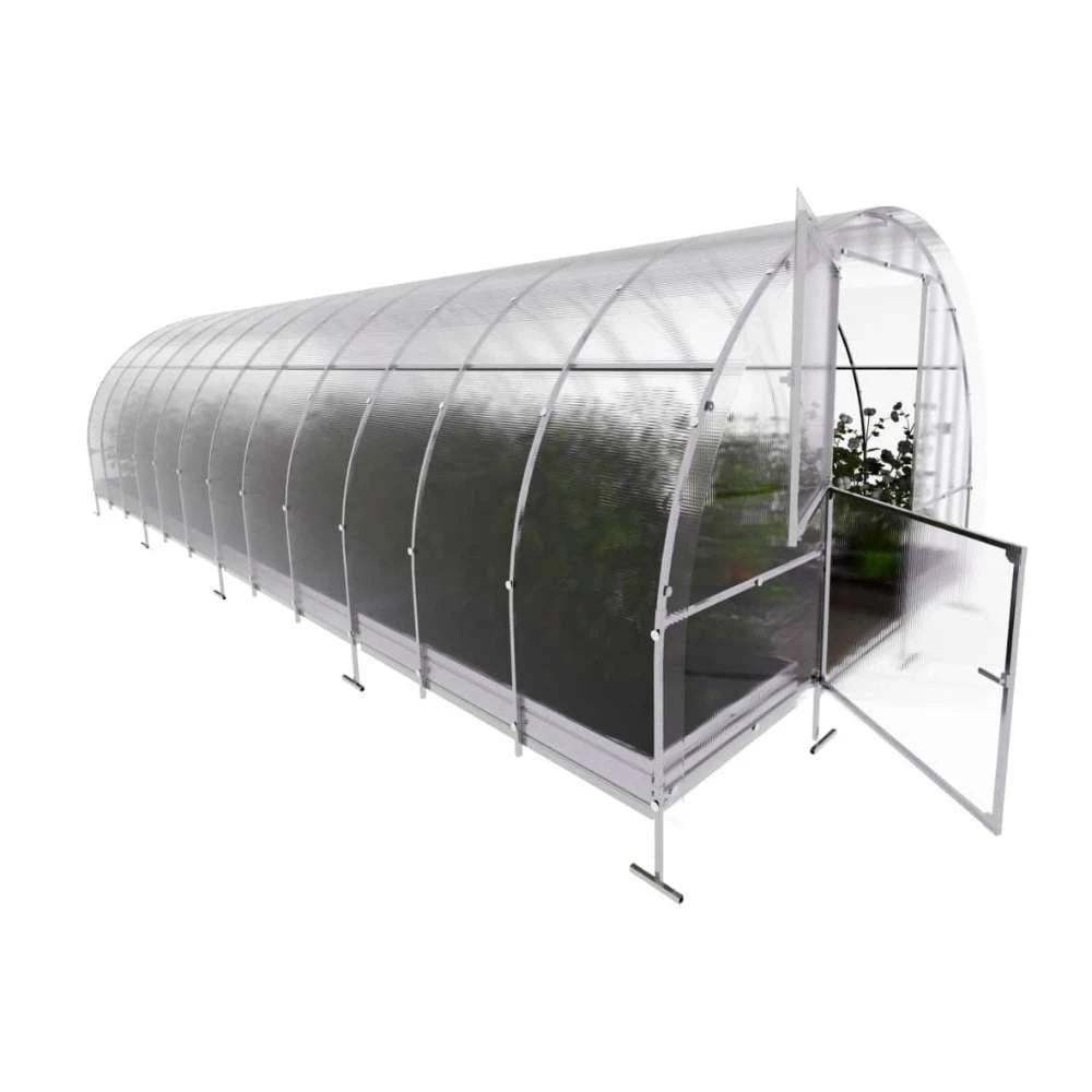 KLASIKA Easy-drivhus 3 x 8 m (24 m2)