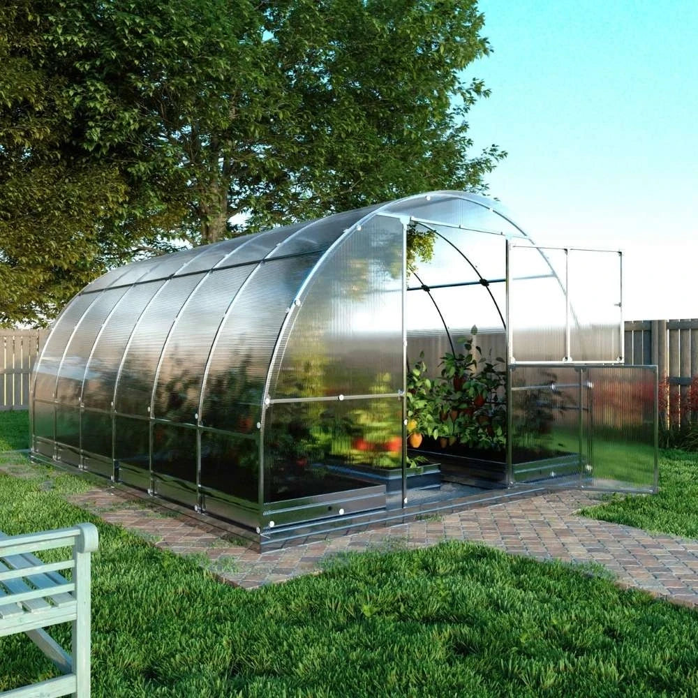 TUBE buedrivhus 3 x 4 m (12 m2)