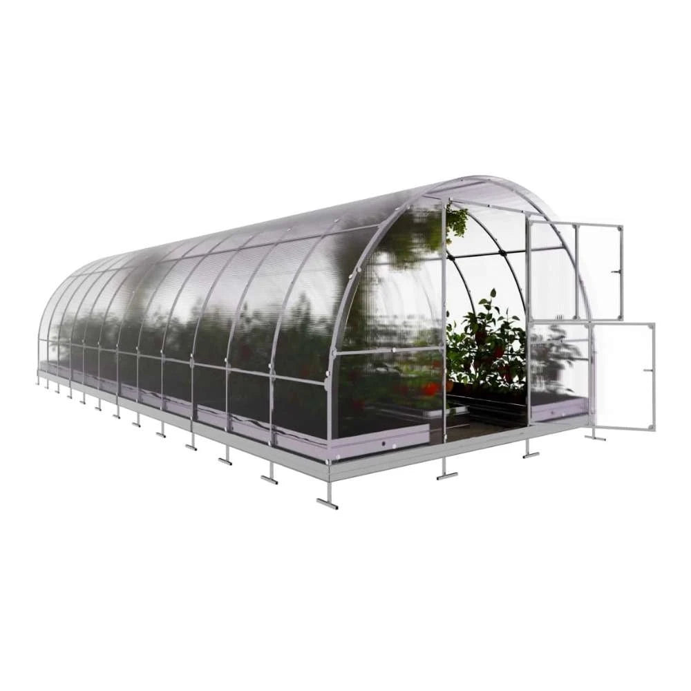 TUBE buet drivhus 3 x 8 m (24 m2)