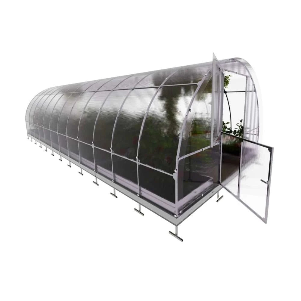 TUBE buet drivhus 3 x 8 m (24 m2)