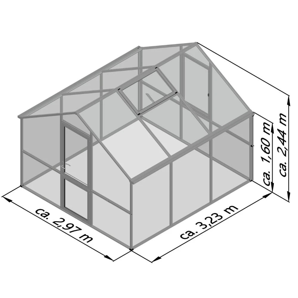 Drivhus Nellik III, blank