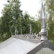 Mønedekorasjon for drivhus type IV, blank