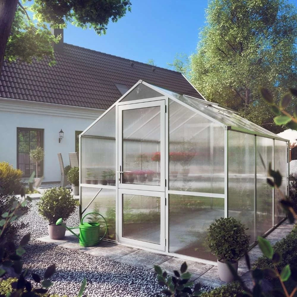 Rose III klart drivhus KGT – kvalitetsdrivhus i glass