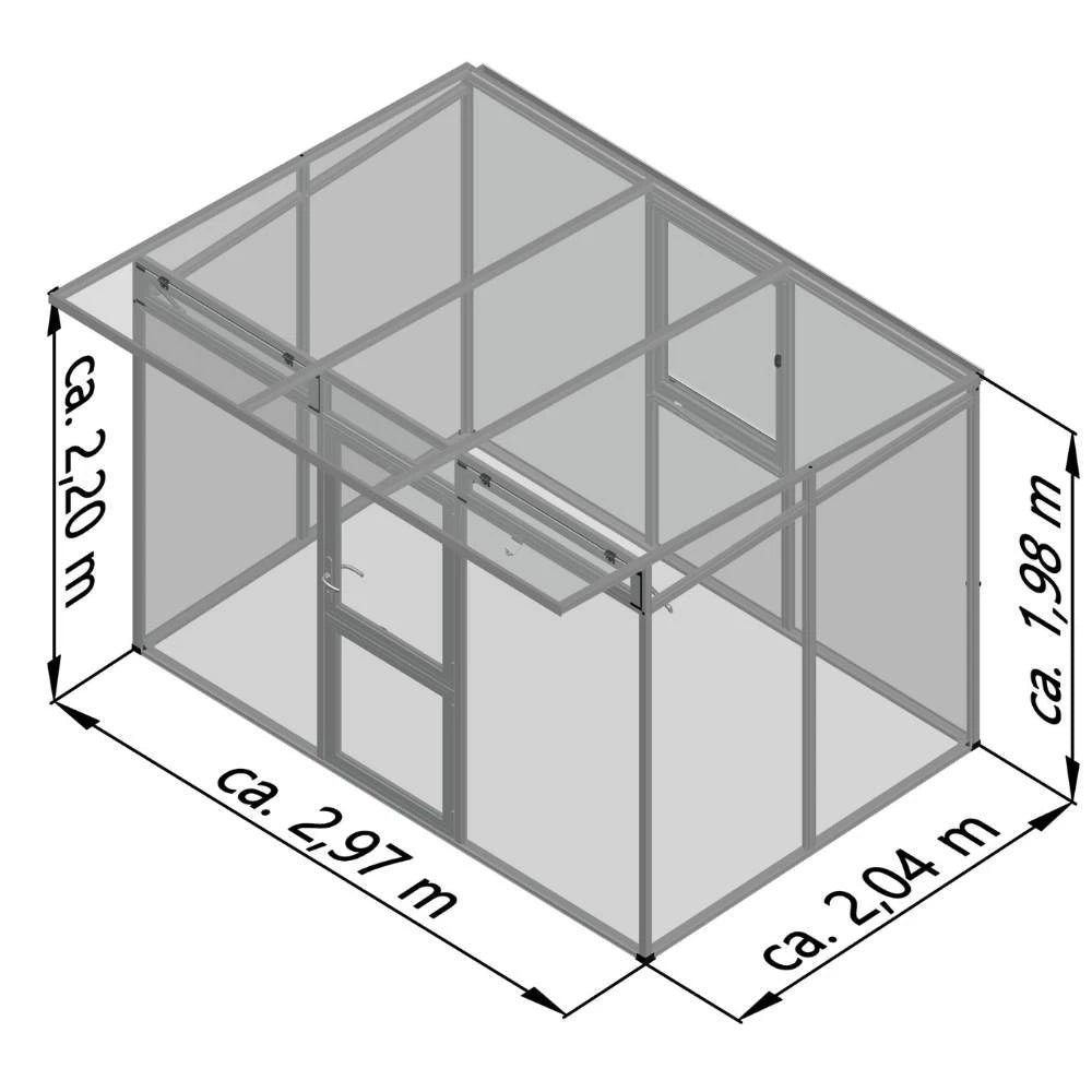 Greenhouse Santini II, blank